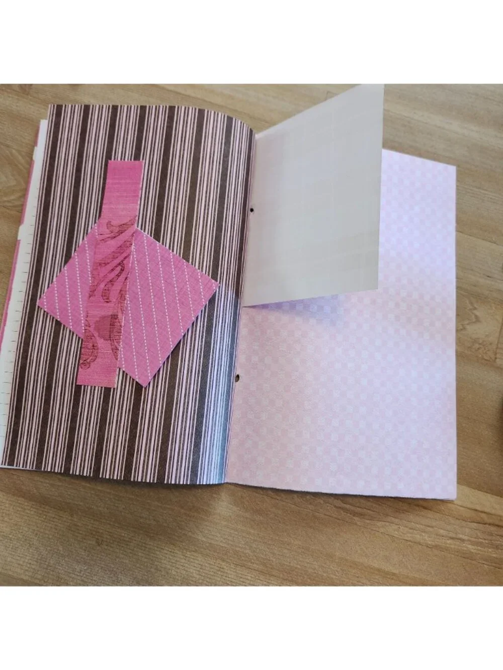 Junk Journal Booklet Blank Handmade 40 pgs Pink Theme